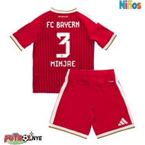 Camiseta Bayern Munich Kim Min-jae #3 Primera Equipación para niños 2026-27 manga corta (+ pantalones cortos)